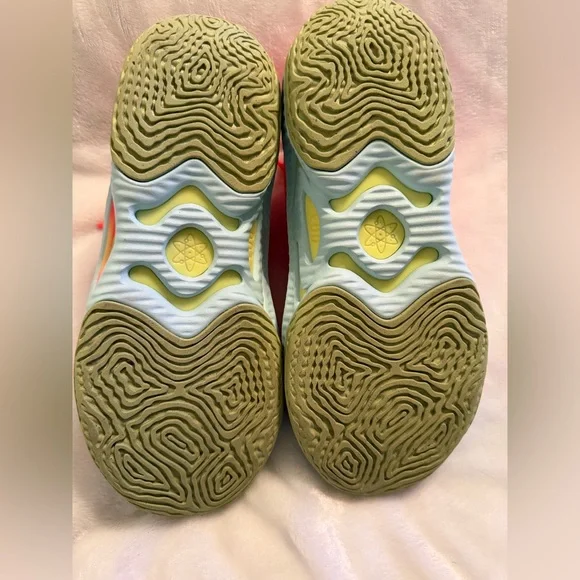 Aja Wilson x Nike Stylish Pink and Green Sneakers - Picture 16 of 16